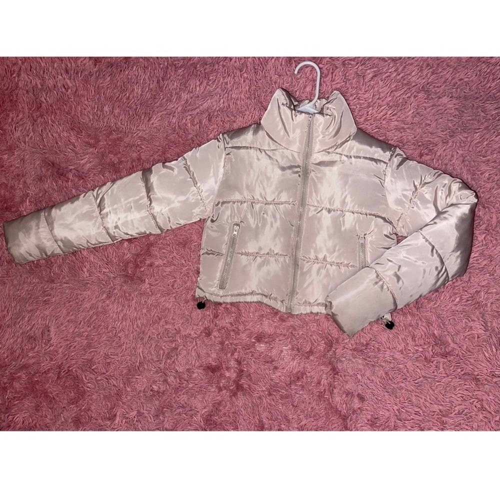 Cropped Puffer Coat